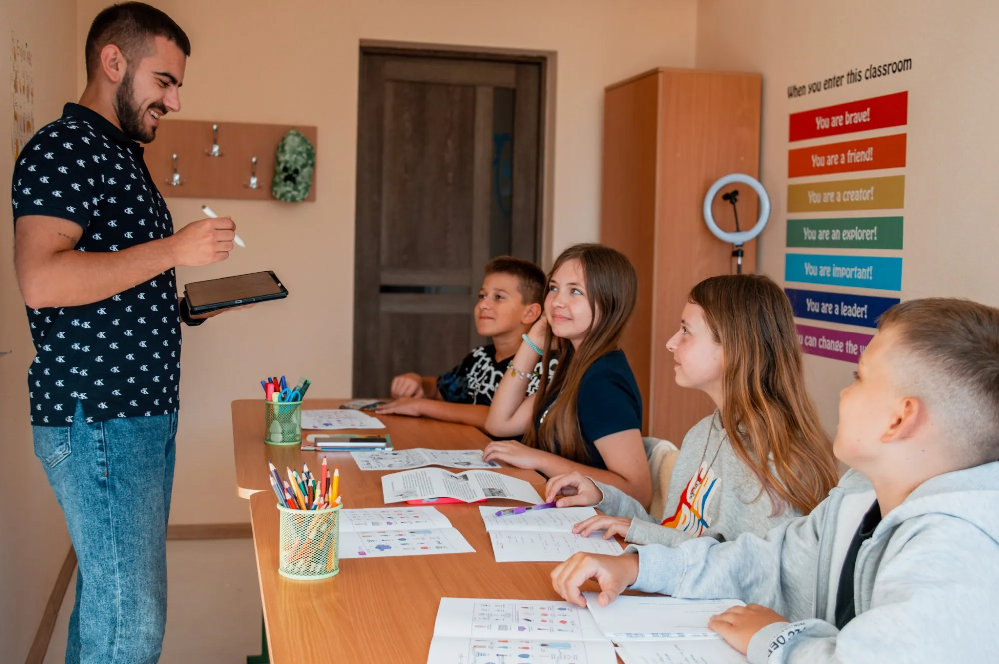 Учні Shark School на занятті